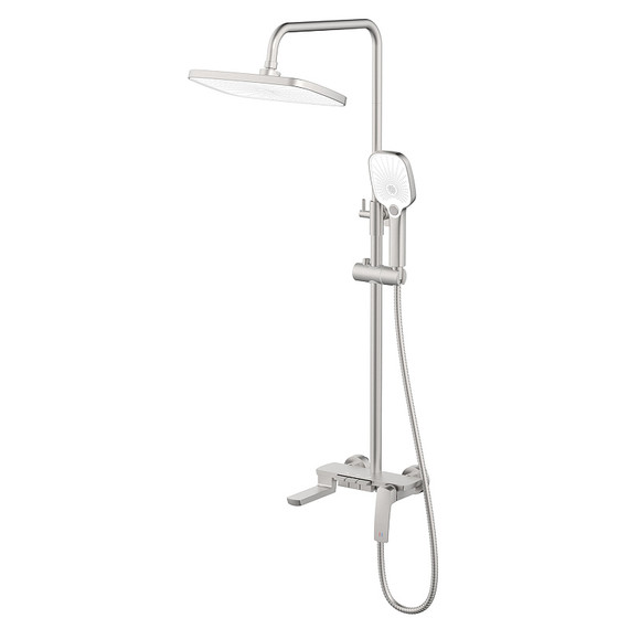 Душевая стойка Azario Conda AZ-K2311BN, сатин - фото 