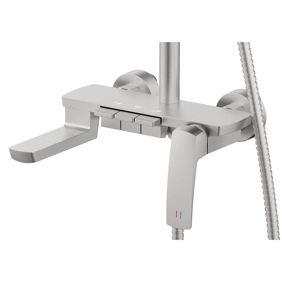 Душевая стойка Azario Conda AZ-K2311BN, сатин - фото 3