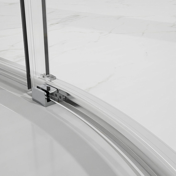 Душевое ограждение Azario SHANGHAI 80x80 см AZ-S43-80-MB-CL, чёрный матовый/прозрачное - фото 6