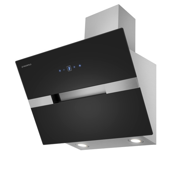 Вытяжка Maunfeld MERSEY 60 Inox Glass BLACK (чёрное стекло) - фото 