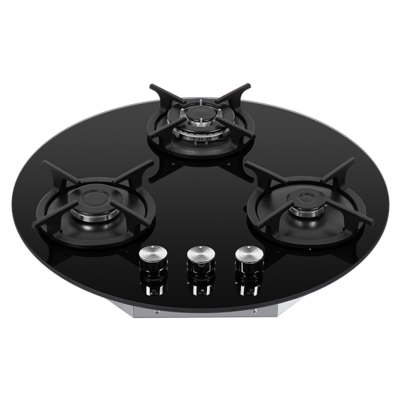 Газовая варочная поверхность Maunfeld EGHG.43.23CB/G (чёрное стекло) - фото 10