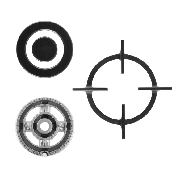 Газовая варочная поверхность Maunfeld EGHG.43.23CB/G (чёрное стекло) - фото 3