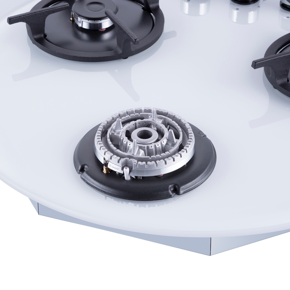 Газовая варочная поверхность Maunfeld EGHG.43.23CW/G (белое стекло) - фото 14