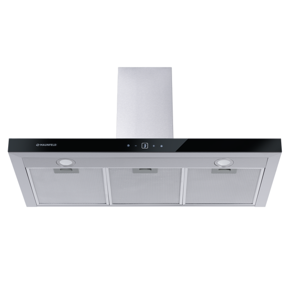 Вытяжка Maunfeld Breeze 90 Inox (чёрное стекло) - фото 7
