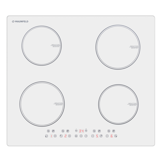 Индукционная варочная поверхность Maunfeld CVI594WH - фото 