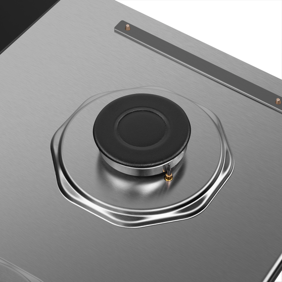 Комбинированная варочная панель Maunfeld EEHS.642VC.3CS/KG - фото 2