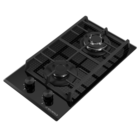 Газовая варочная поверхность Maunfeld EGHG.32.73CB2/G (чёрное стекло) - фото 4
