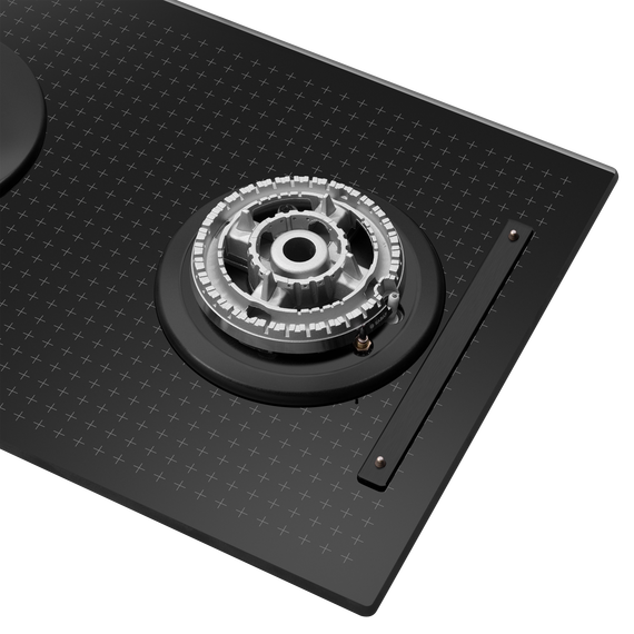 Газовая варочная поверхность Maunfeld EGHG.32.73CB2/G (чёрное стекло) - фото 3