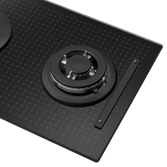 Газовая варочная поверхность Maunfeld EGHG.32.73CB2/G (чёрное стекло) - фото 12