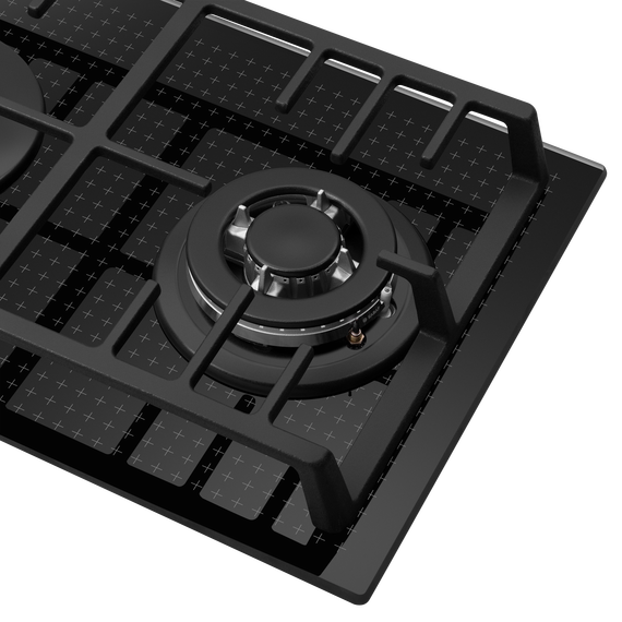 Газовая варочная поверхность Maunfeld EGHG.32.73CB2/G (чёрное стекло) - фото 11