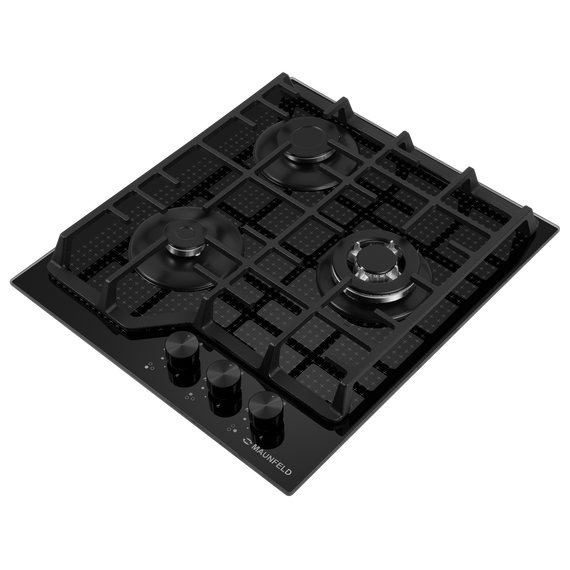 Газовая варочная поверхность Maunfeld EGHG.43.73CB2/G (чёрное стекло) - фото 4
