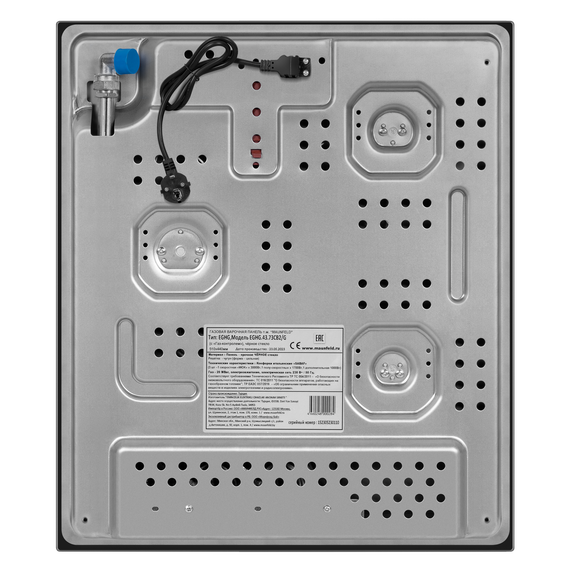 Газовая варочная поверхность Maunfeld EGHG.43.73CB2/G (чёрное стекло) - фото 6