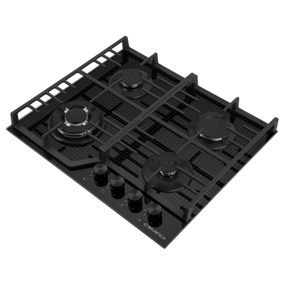Газовая варочная поверхность Maunfeld EGHG.64.73CB2/G (чёрное стекло) - фото 7