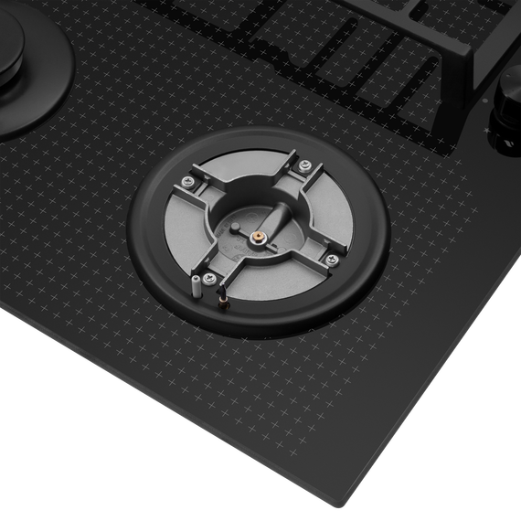 Газовая варочная поверхность Maunfeld EGHG.64.73CB2/G (чёрное стекло) - фото 2