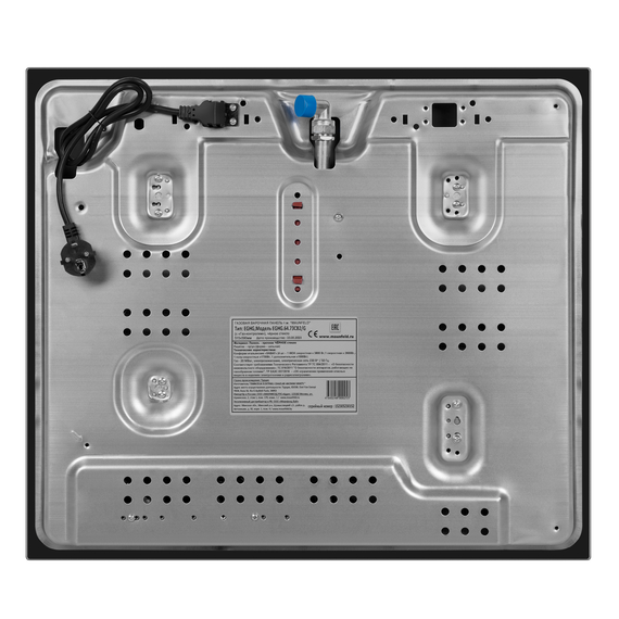 Газовая варочная поверхность Maunfeld EGHG.64.73CB2/G (чёрное стекло) - фото 3
