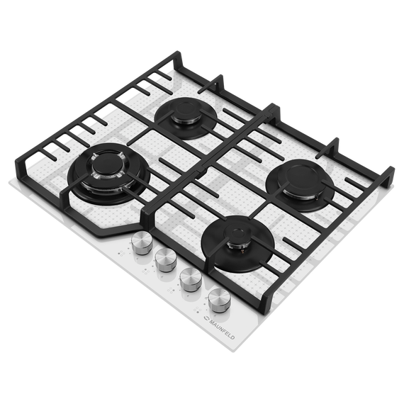 Газовая варочная поверхность Maunfeld EGHG.64.73CW/G (белое стекло) - фото 12