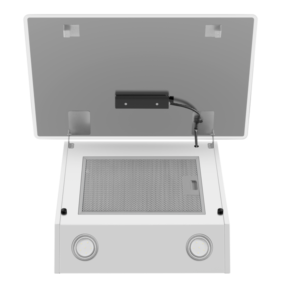 Вытяжка Maunfeld EAGLE 850 60 Glass White (белое стекло) - фото 12