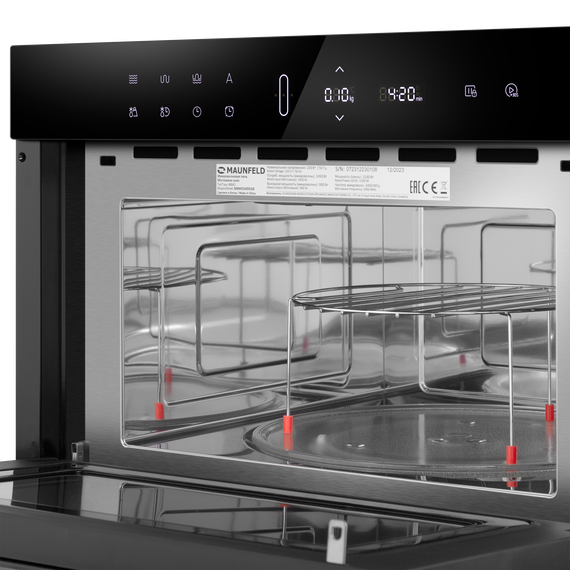 Встраиваемая микроволновая печь Maunfeld MBMO349DGB - фото 7