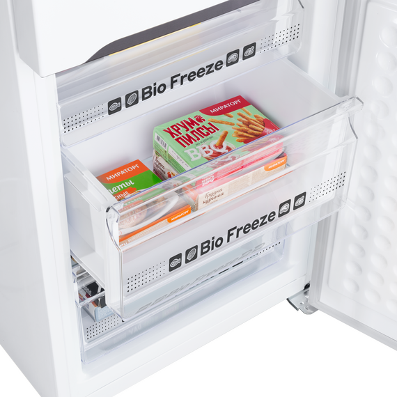 Двухкамерный холодильник с инвертором Maunfeld MFF195NFIW10 - фото 4