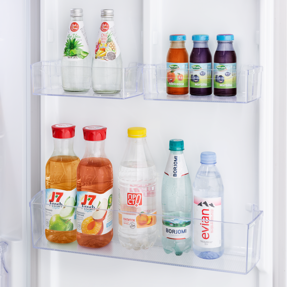 Двухкамерный холодильник с инвертором Maunfeld MFF195NFIW10 - фото 8