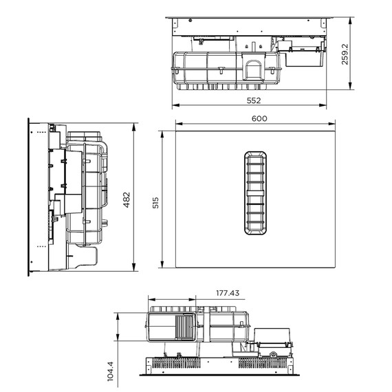 Индукционная варочная поверхность Maunfeld MIHC604SF2BK - фото 31