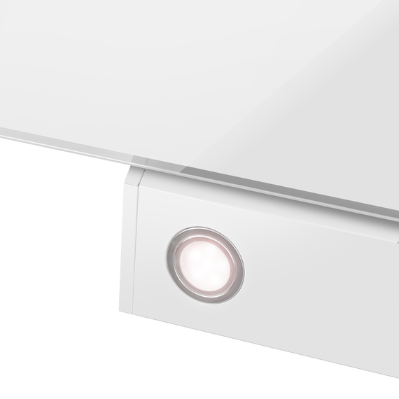 Вытяжка Maunfeld EAGLE 850 90 Glass White (белое стекло) - фото 7