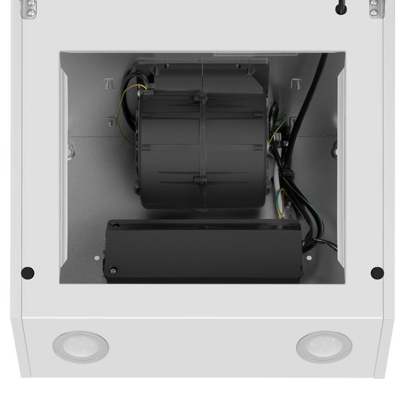 Вытяжка Maunfeld EAGLE 850 90 Glass White (белое стекло) - фото 8