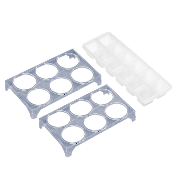 Встраиваемый двухкамерный холодильник Maunfeld MBF19369NFWGR LUX - фото 3