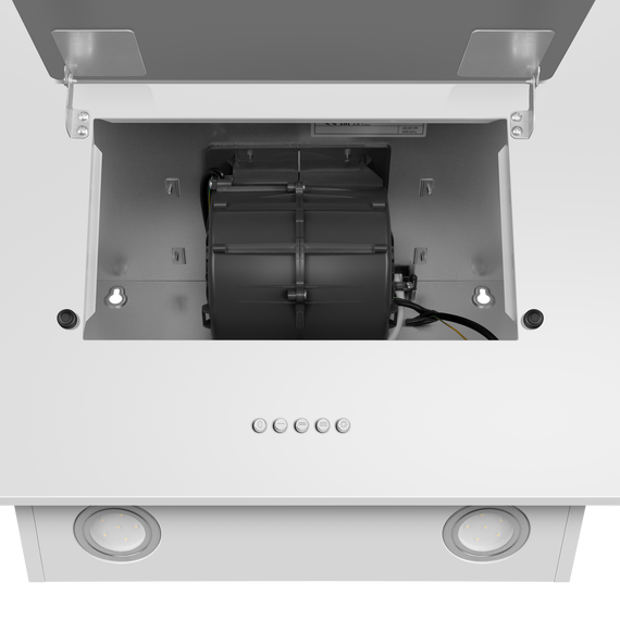 Вытяжка Maunfeld Tower 60 White (белое стекло) - фото 3