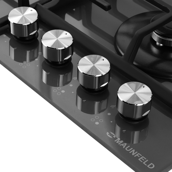 Газовая варочная поверхность Maunfeld EGHG.64.63CDGR/G (графитовое стекло) - фото 2