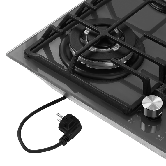 Газовая варочная поверхность Maunfeld EGHG.64.63CDGR/G (графитовое стекло) - фото 9