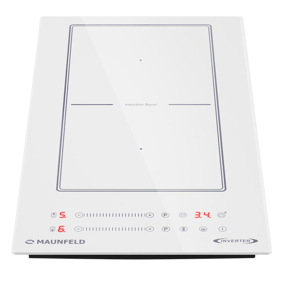 Индукционная варочная поверхность Maunfeld CVI292S2BWH Inverter - фото 4