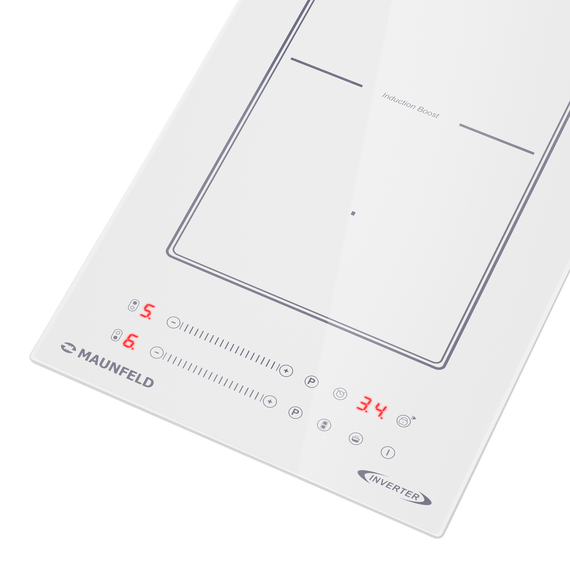 Индукционная варочная поверхность Maunfeld CVI292S2BWH Inverter - фото 5