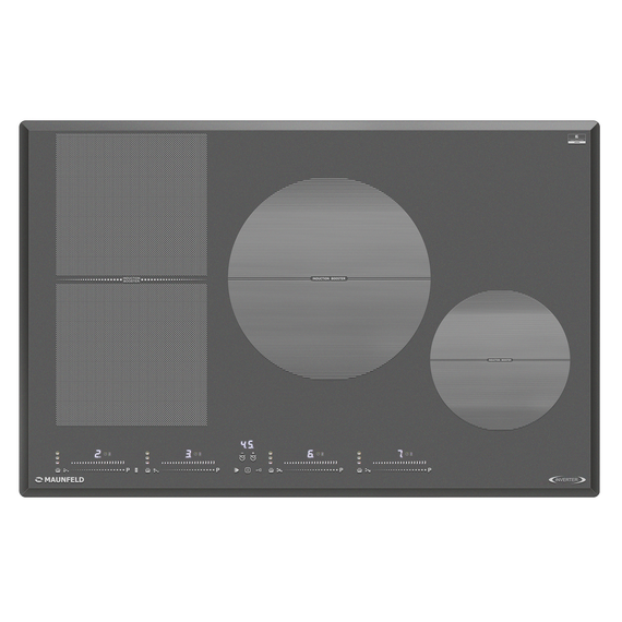 Индукционная варочная поверхность Maunfeld CVI804SFDGR Inverter - фото 