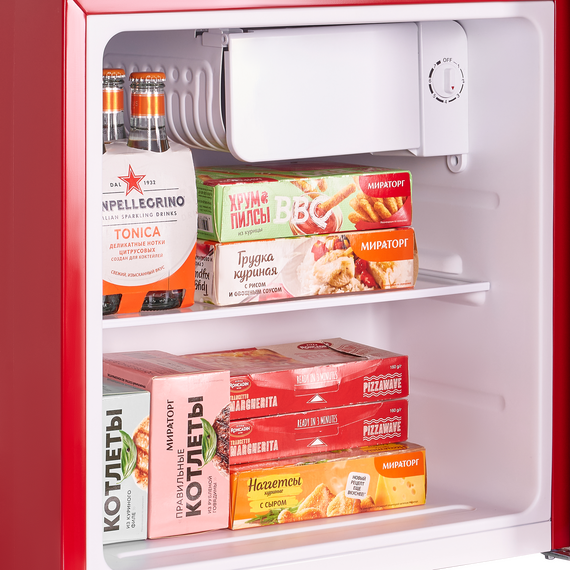 Однокамерный холодильник Maunfeld MFF50RR - фото 4