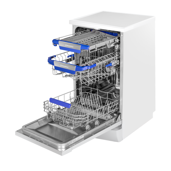 Отдельностоящая посудомоечная машина Maunfeld MWF45331W Inverter - фото 10