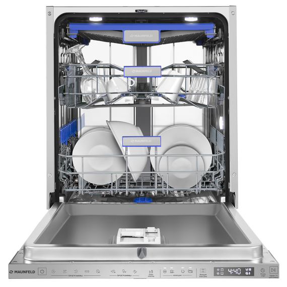 Встраиваемая посудомоечная машина Maunfeld MLP60330T Smart Beam Inverter - фото 9