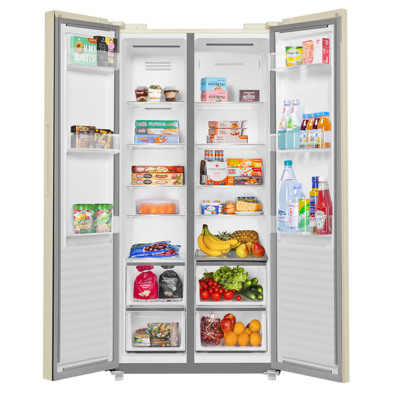 Холодильник Side by Side с инвертором Maunfeld MFF191NFBG - фото 9