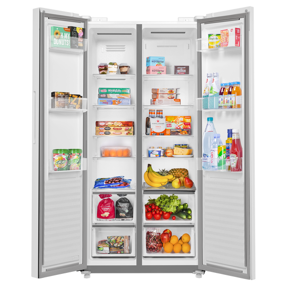 Холодильник Side by Side с инвертором Maunfeld MFF191NFPW - фото 8