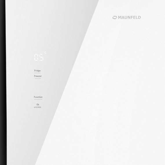 Холодильник Side by Side с инвертором Maunfeld MFF191NFPW - фото 6