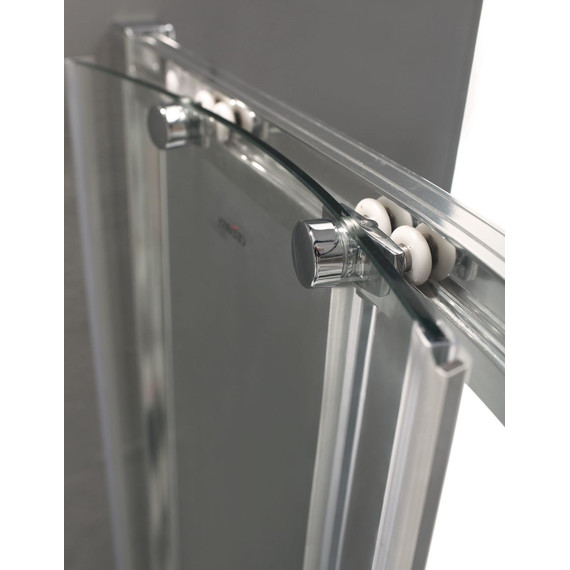 Душевое ограждение Cezares 120х90 см ANIMA-W-RH-2-120/90-C-Cr-L, хром/прозрачное - фото 3