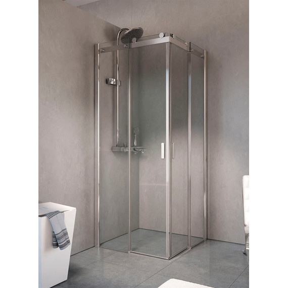 Душевое ограждение Riho Baltic B 207 80х80 см L/R, хром/прозрачное - фото 4