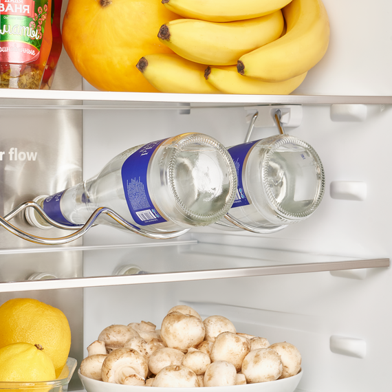 Встраиваемый двухкамерный холодильник Maunfeld MBF17754NFWHGR LUX Inverter - фото 9