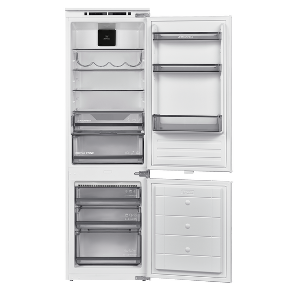 Встраиваемый двухкамерный холодильник Maunfeld MBF177NFFWGR Inverter - фото 4
