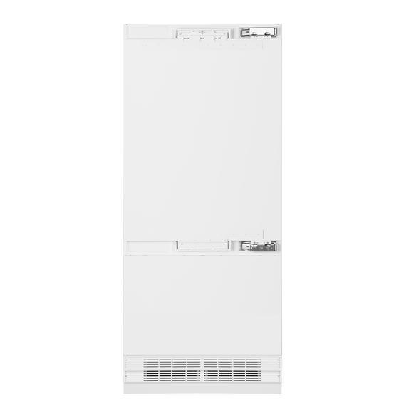 Встраиваемый двухкамерный холодильник Maunfeld MBF212NFW1 Inverter - фото 8