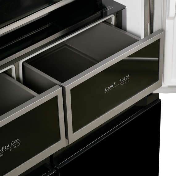 Холодильник Side by Side с инвертором Maunfeld MFF183NFBE - фото 4