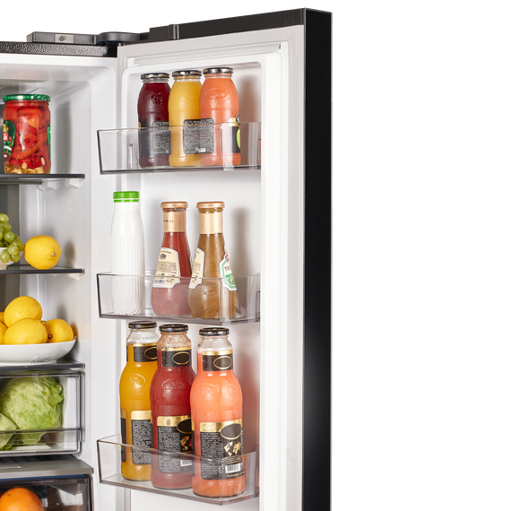 Холодильник Side by Side с инвертором Maunfeld MFF183NFSBE - фото 3