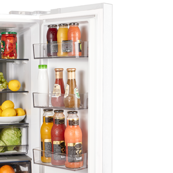 Холодильник Side by Side с инвертором Maunfeld MFF183NFWE - фото 7