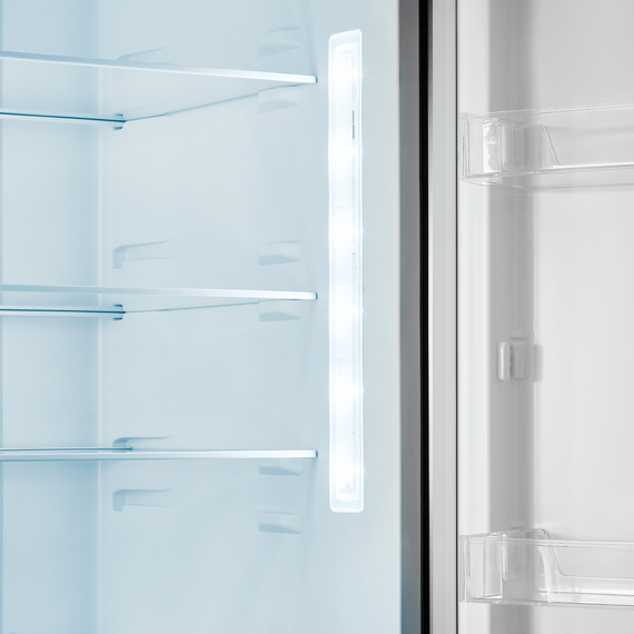 Двухкамерный холодильник Maunfeld MFF185NFX10 Inverter - фото 4