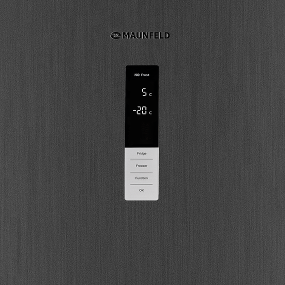Двухкамерный холодильник Maunfeld MFF185NFX10 Inverter - фото 14